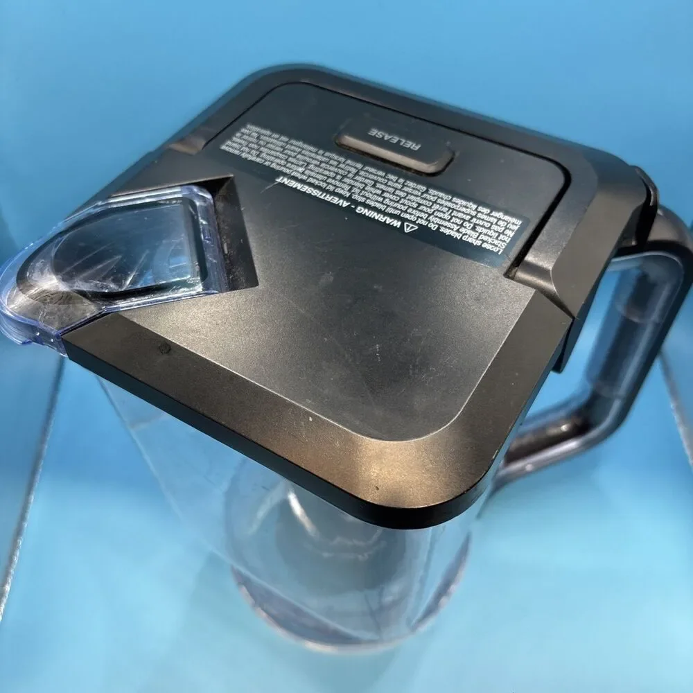 Ninja BL770 Blender 72oz Pitcher Lid Blade Set Clear/Black Dishwasher Safe